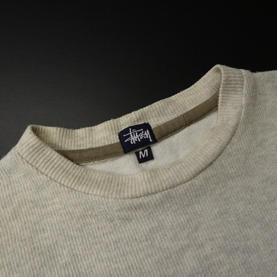 Stussy ステューシー 長袖セーター オールド 紺タグ USA製 90年代
