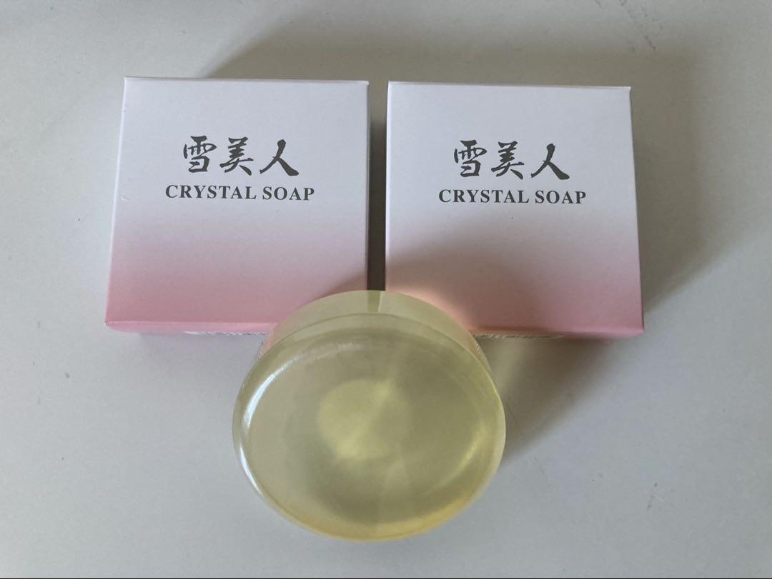 雪美人 クリスタルソープ 90g 雪美人 CRYSTAL SOAP 90g 二箱 - メルカリ