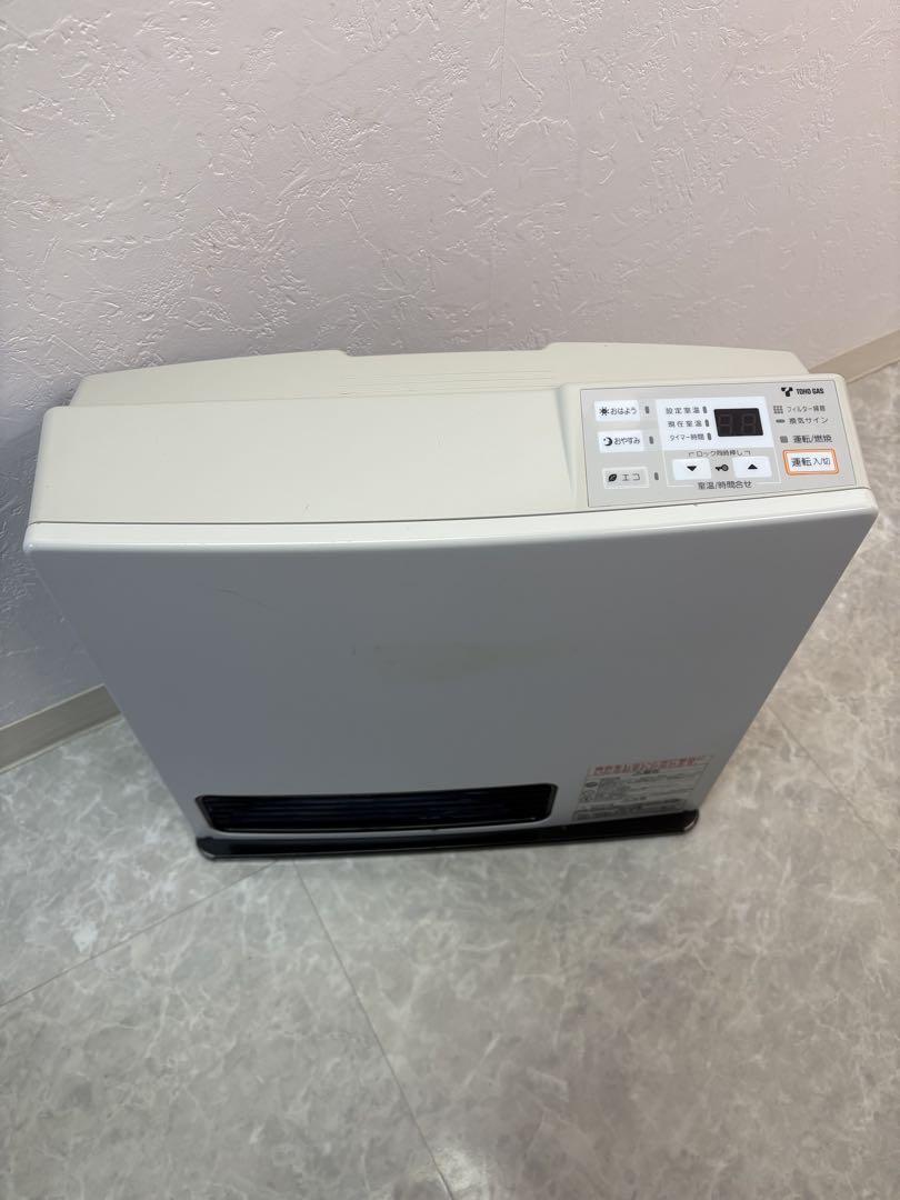TOHO GAS ガスファンヒーター RC-41FSD/W 9kg