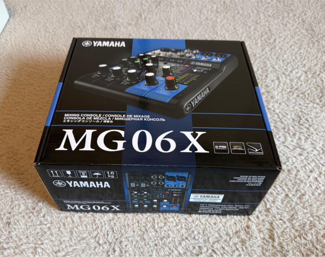 YAMAHA ヤマハ ミキサー MG06X