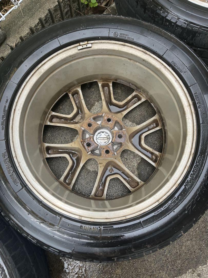 日産 ニッサン T31 エクストレイル 後期 純正 18in 7J ホイール4本