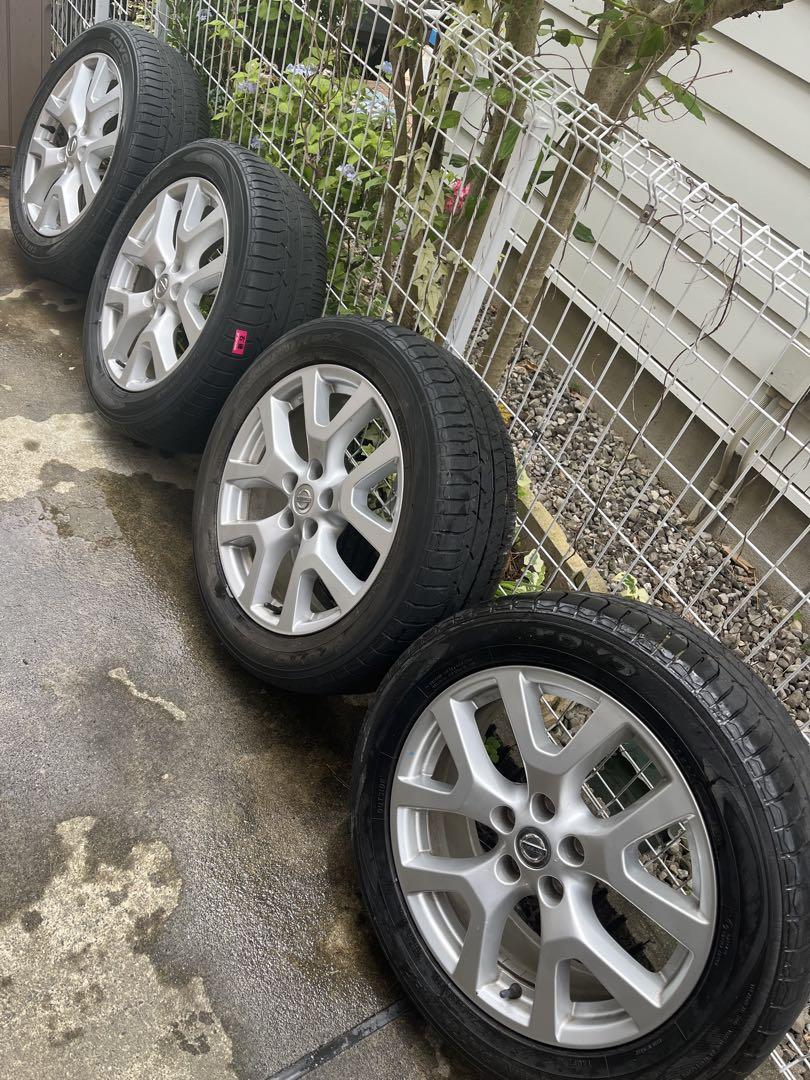 日産 ニッサン T31 エクストレイル 後期 純正 18in 7J ホイール4本