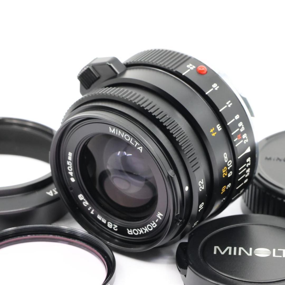 MINOLTA M-ROKKOR 28mm F2.8 Mマウント ｜B391 - メルカリ