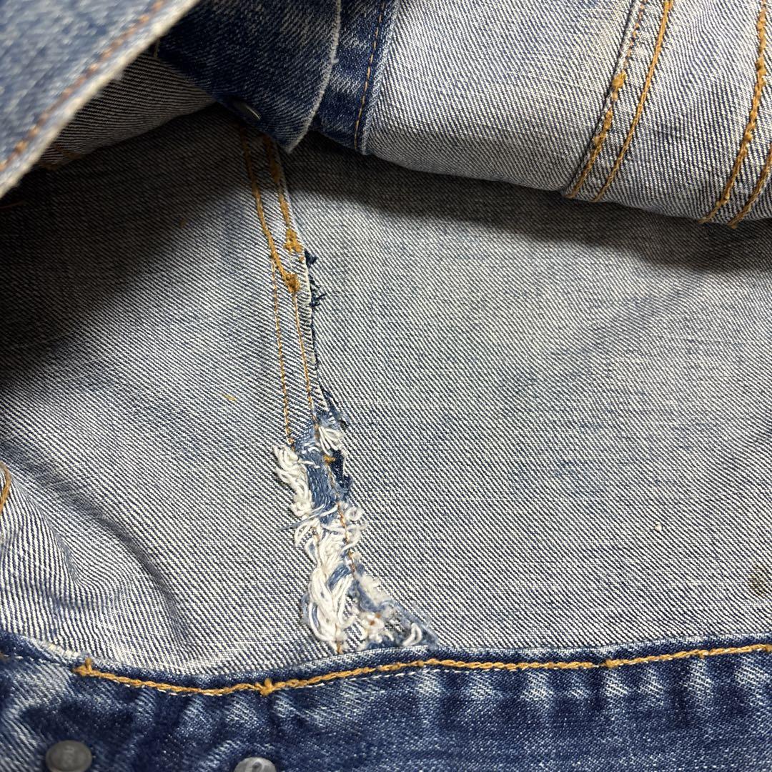 Levi’s 70505 Big Eケアタグ　デニムトラッカージャケット