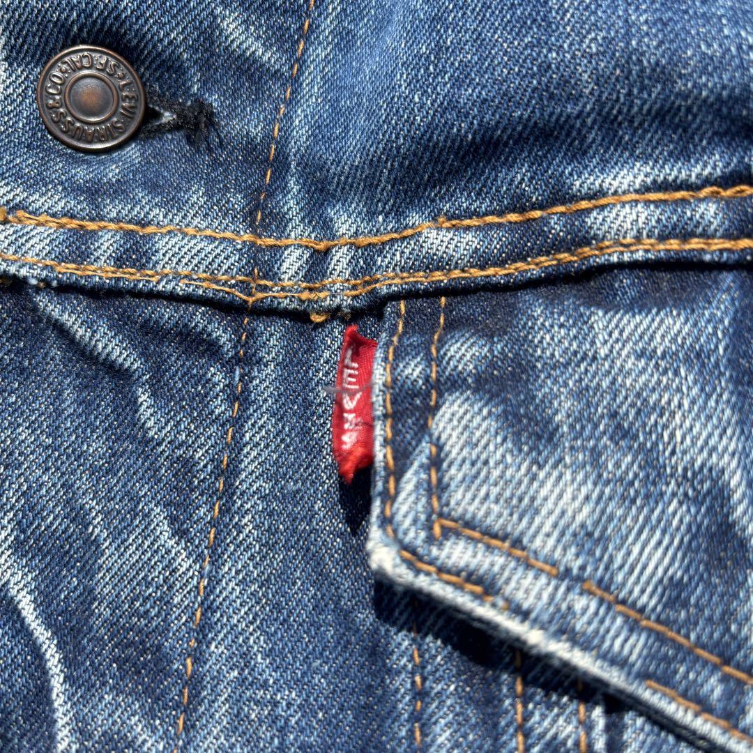 Levi’s 70505 Big Eケアタグ　デニムトラッカージャケット