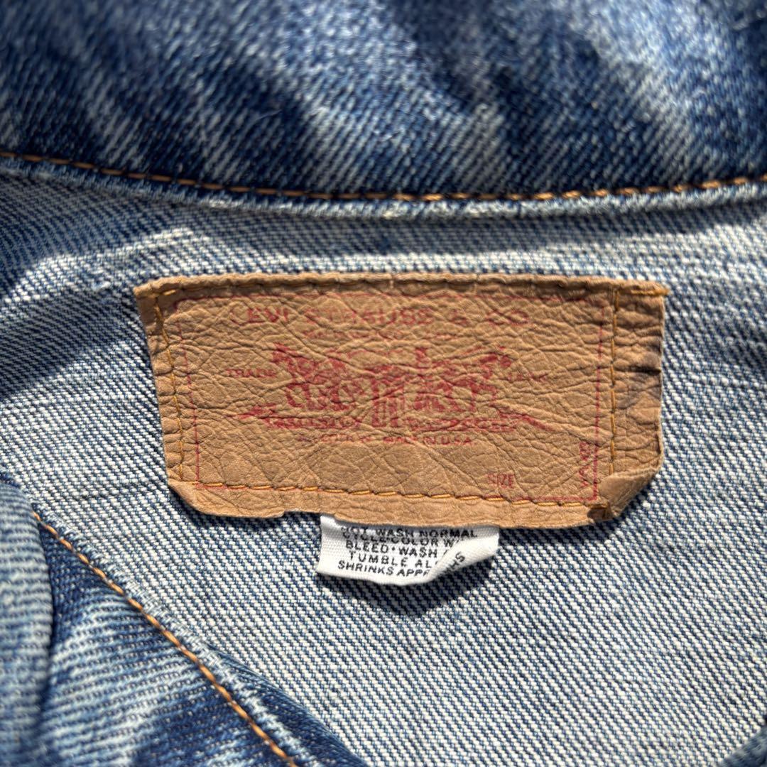 Levi’s 70505 Big Eケアタグ　デニムトラッカージャケット