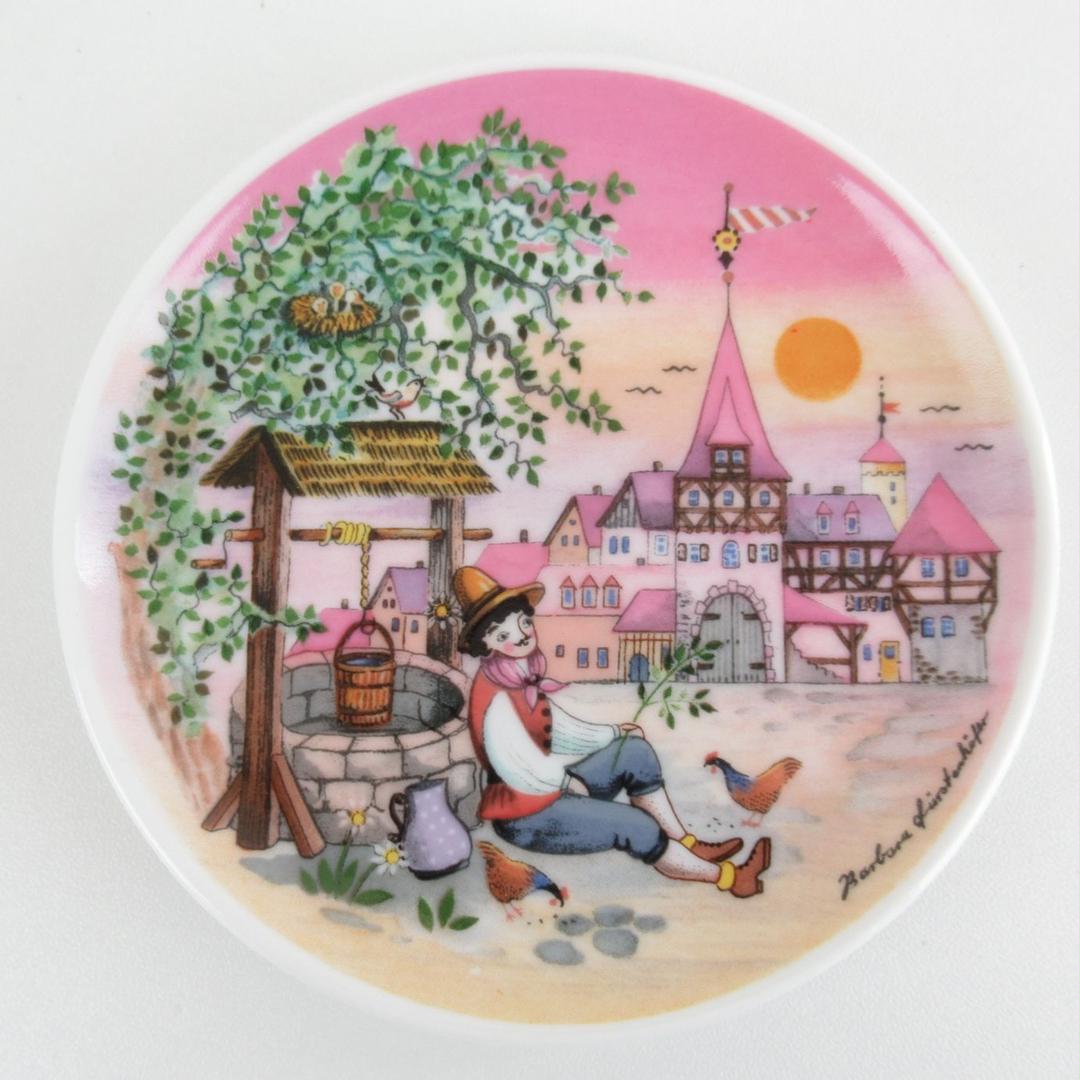 536 西ドイツ ババリア グロリア 小皿 プチプレート 絵皿 飾り皿 536 西ドイツ ババリア グロリア 小皿 プチプレート 絵皿 飾り皿