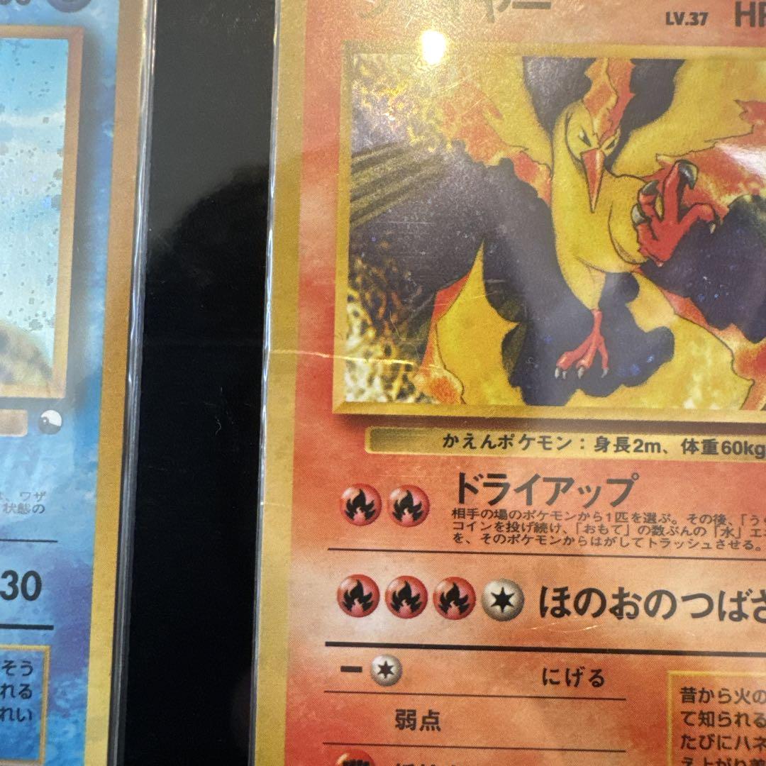 ポケモンカード旧裏旧裏面【クイックスターターギフト伝説三鳥】