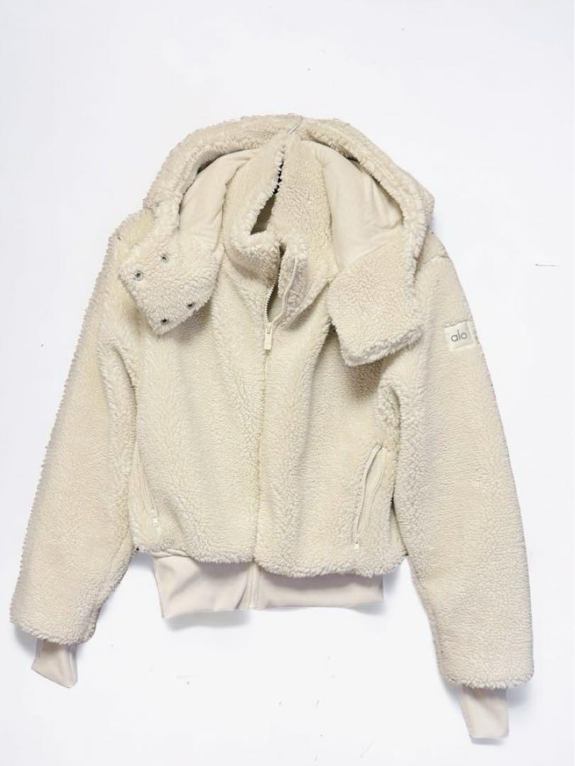 セレブ愛用!! ALO Yoga FOXY SHERPA JACKET XS