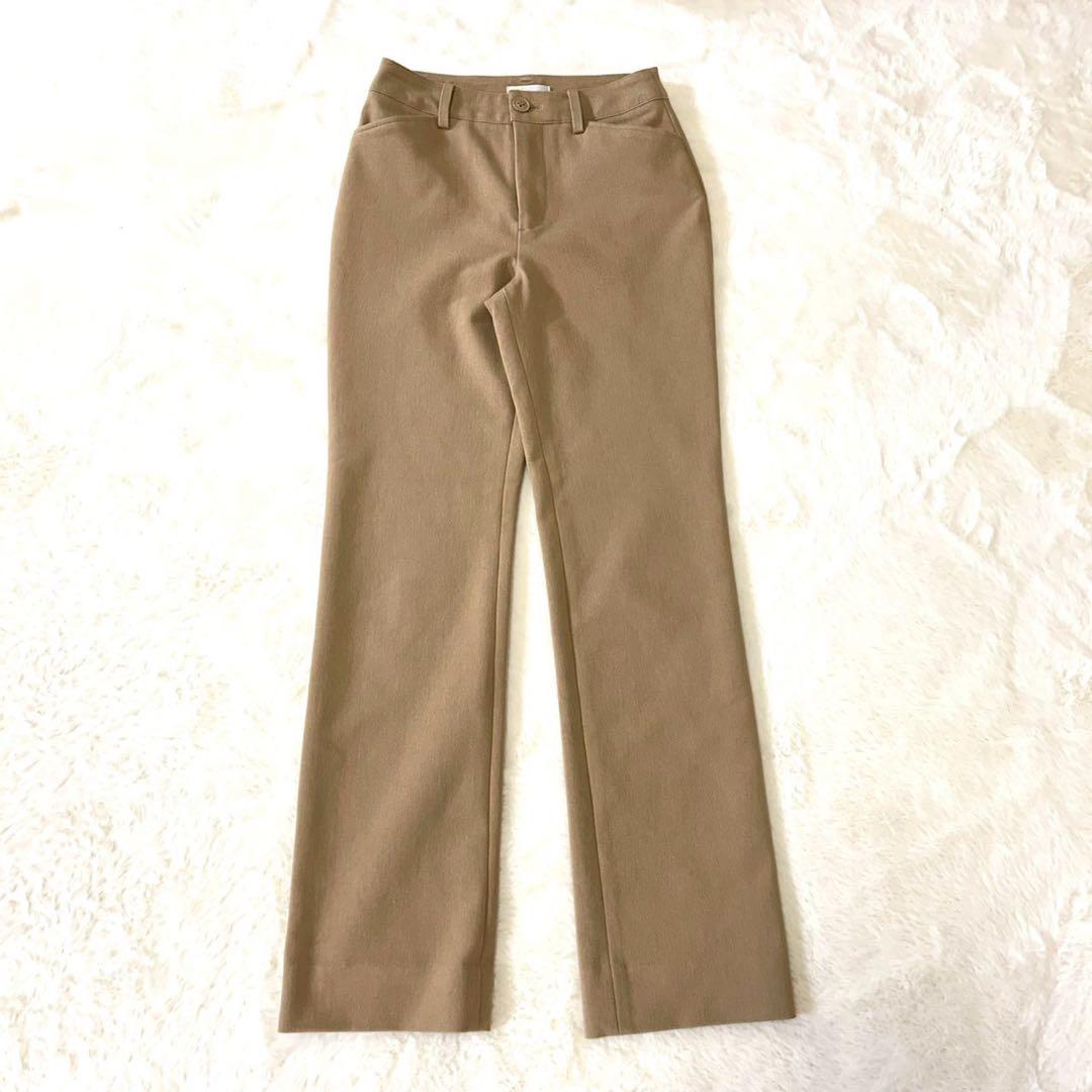 r2420【ビースリー】28 ベージュ系 カジュアルパンツ ストレッチ XS~S