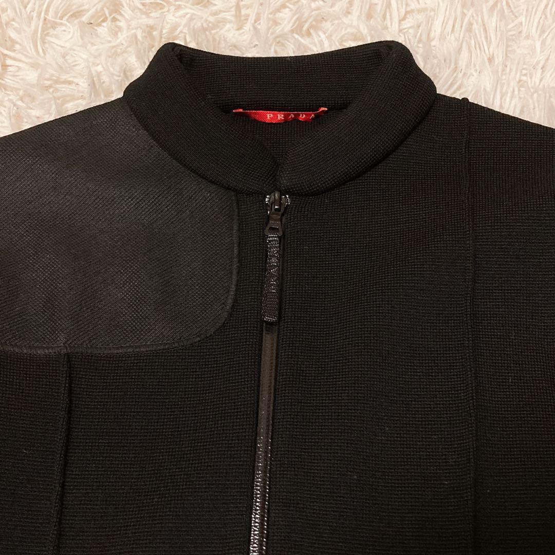 PRADA ジップアップブルゾン prada ジップアップ ブルゾン - ジャケット・アウターオンライン