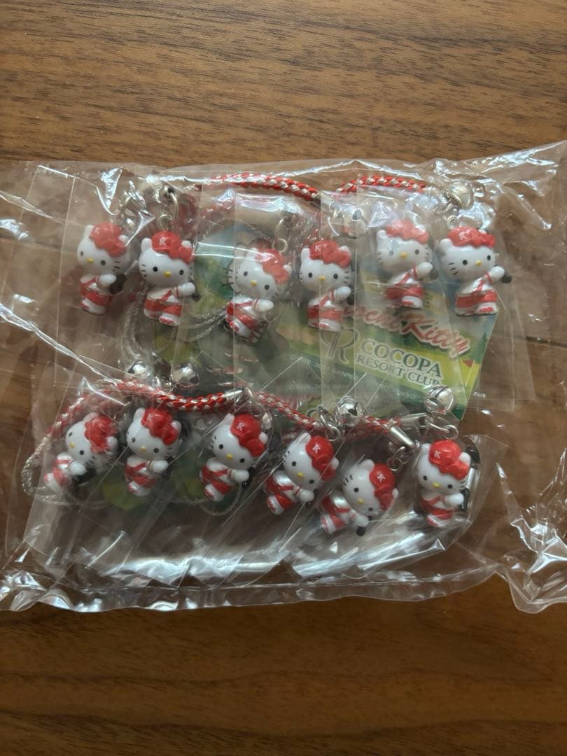 【激レア品】三重県限定!ハローキティ!ココパリゾート限定 ストラップまとめ売り