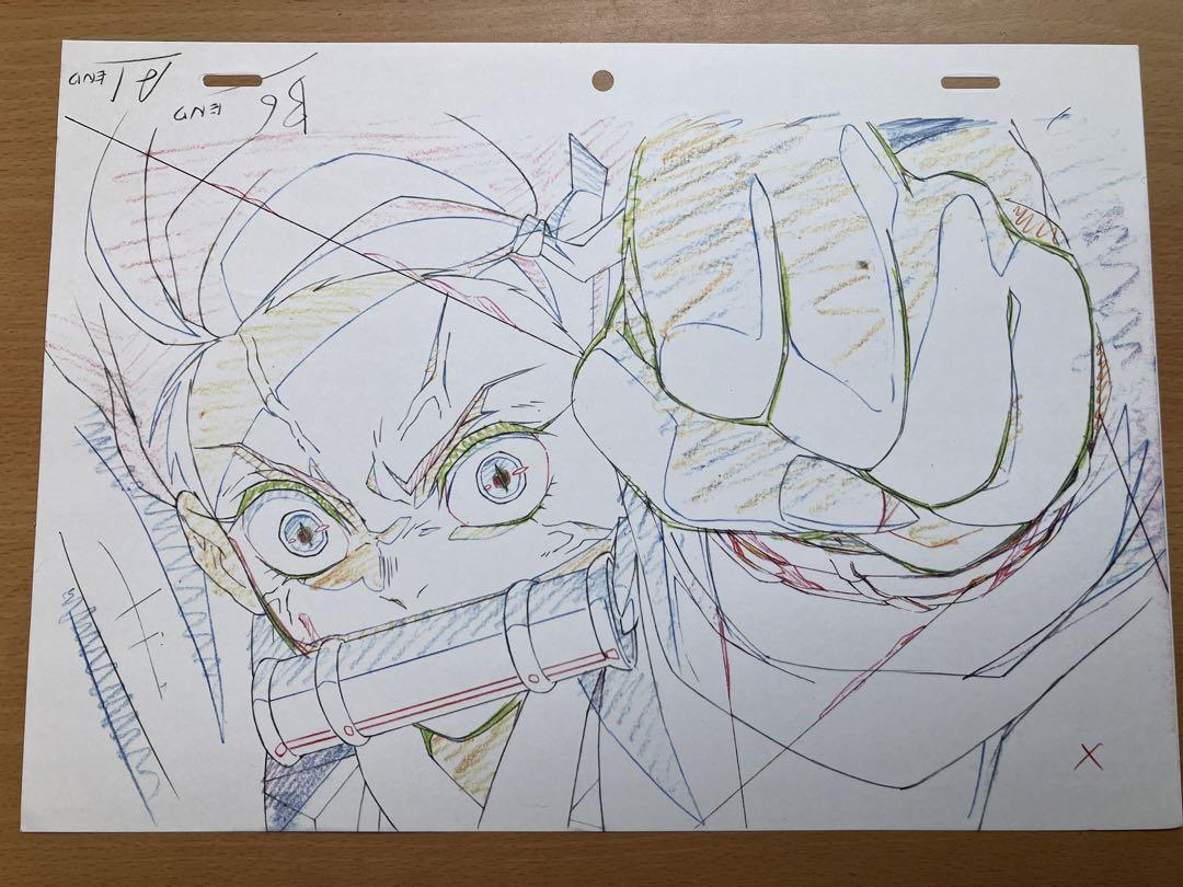 福袋 バースデイ 鬼滅の刃 原画アートシート 竈門禰豆子 ポスター