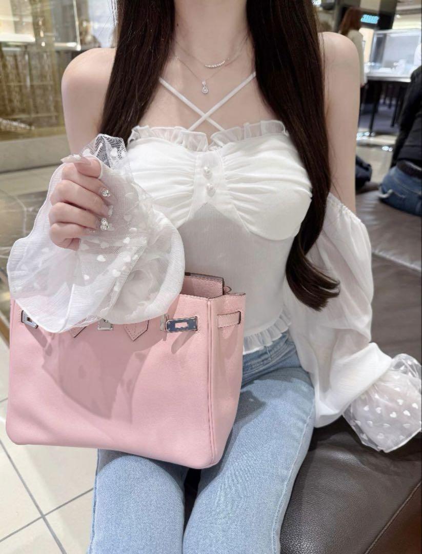 き*ほ様 Lumignon Mellow Heart Tulle Top　ルミニ