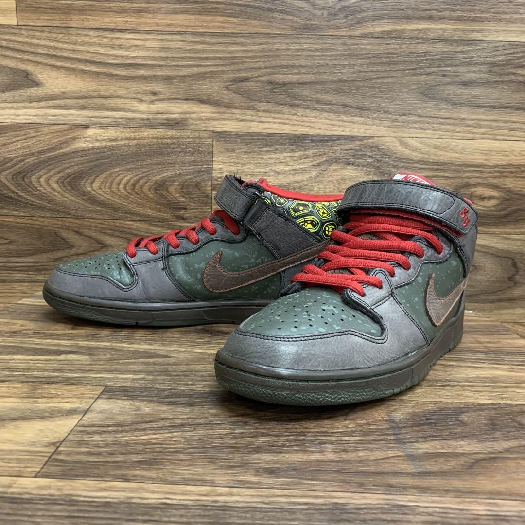 中古 SPoT × NIKE SB DUNK MID PREMIUM Moat 画像1