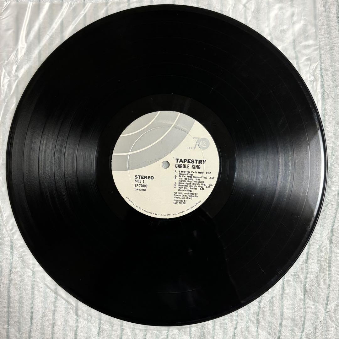 【レコード】Tapestry／Carole King（USオリジナル）