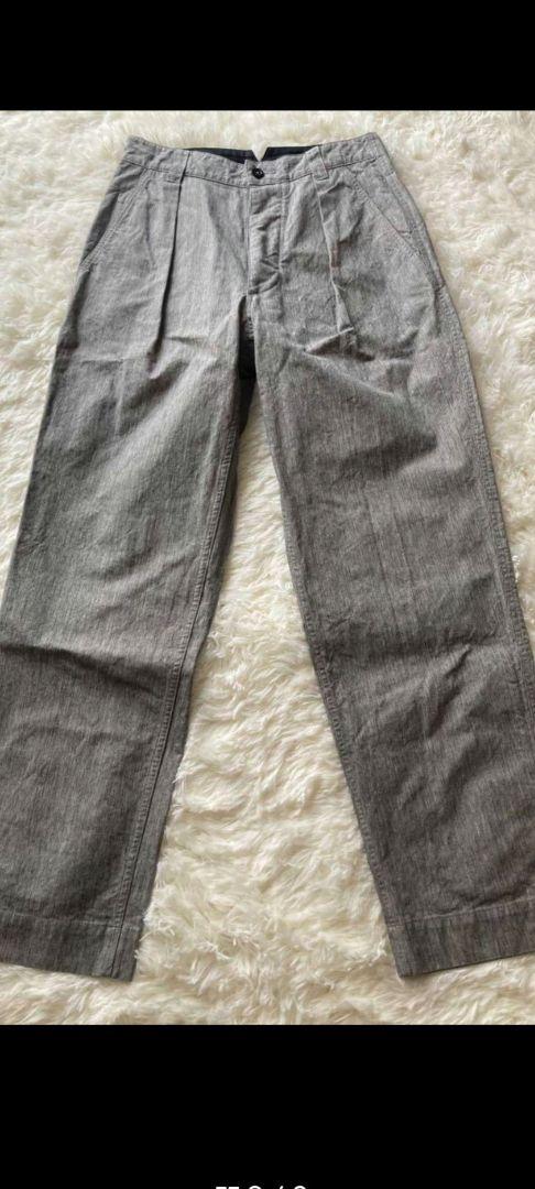 ※美品※  マーガレットハウエル　MHL コットンリネンパンツ　サイズ2