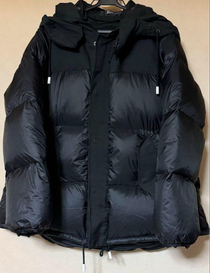 RERACS NYLON LIPSTOP MODS DOWN COAT