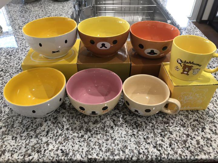 リラックマミッフィーローソン食器