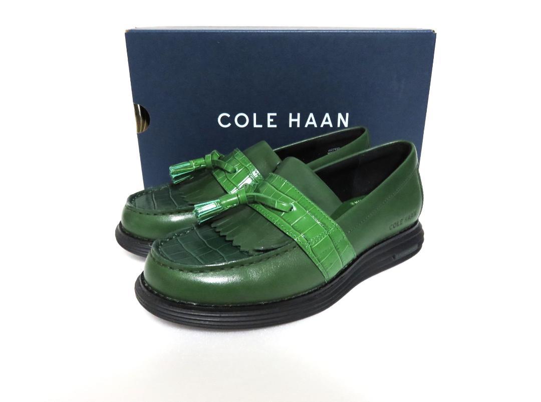 COLE HAAN × emmi OG KILTIE LOAFER 5 グリーン
