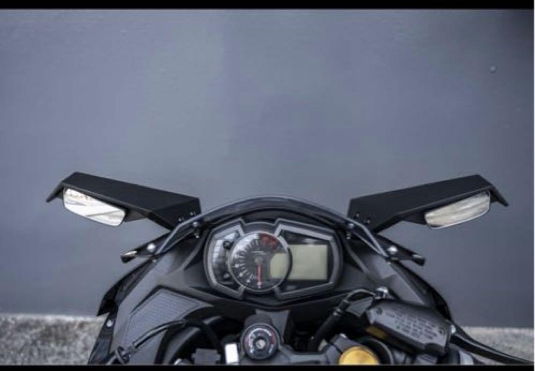 SpeedergreyニンジャZX-25R/ZX-4RR専用ウィングミラー