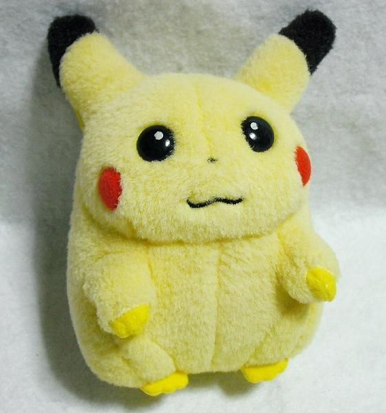 ピカチュウ ぬいぐるみ 初期ピカ トミー (●゜ω゜●) おなかを押すとなくヨ!