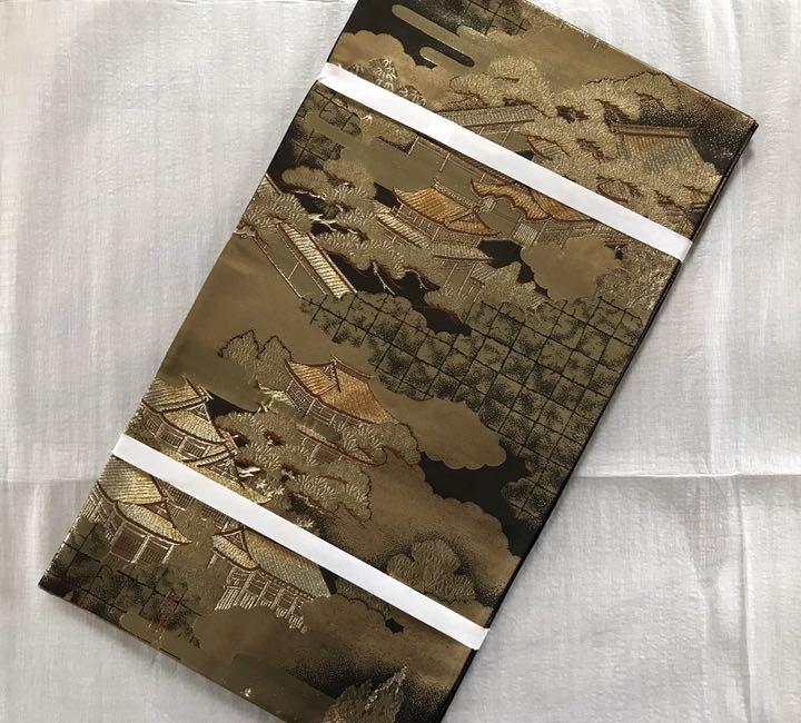 正絹袋帯 新品・未使用 - 着物