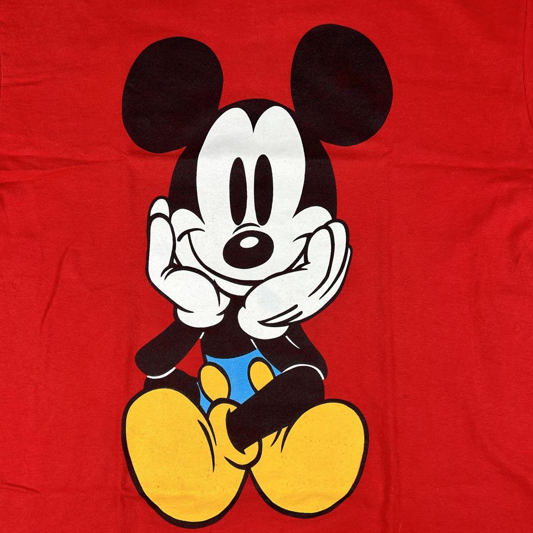 90s DISNEYミッキーマウスMICKEY MOUSE 両面プリントTシャツ