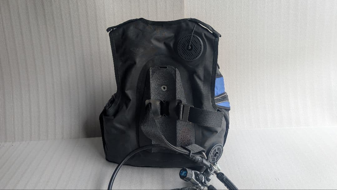 SCUBAPRO BCジャケット 黒/青 レギュレーター付き