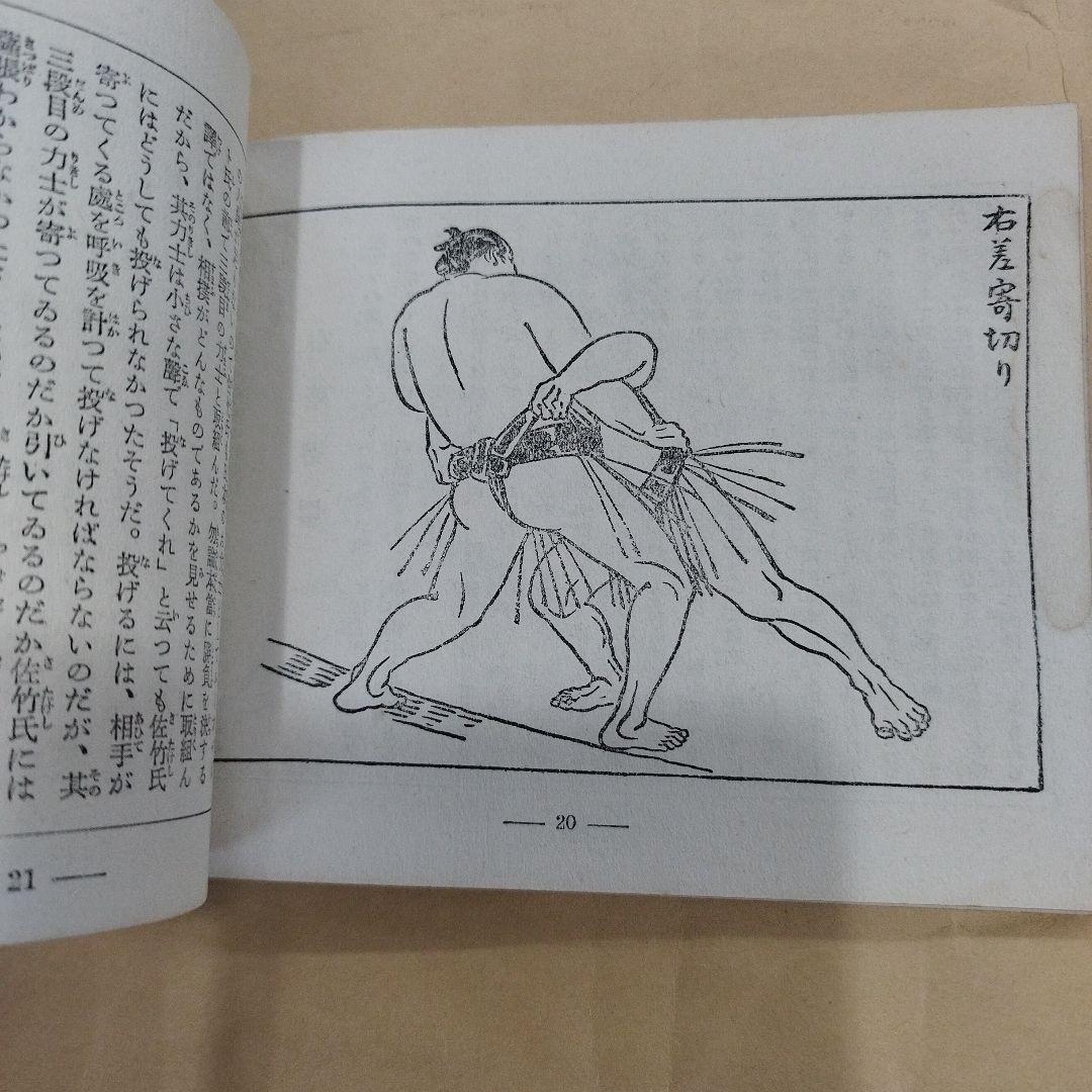 相撲四十八手　鰭崎英朋画　笠置山勝一解説　野球界附録　昭和十四年　128p SC