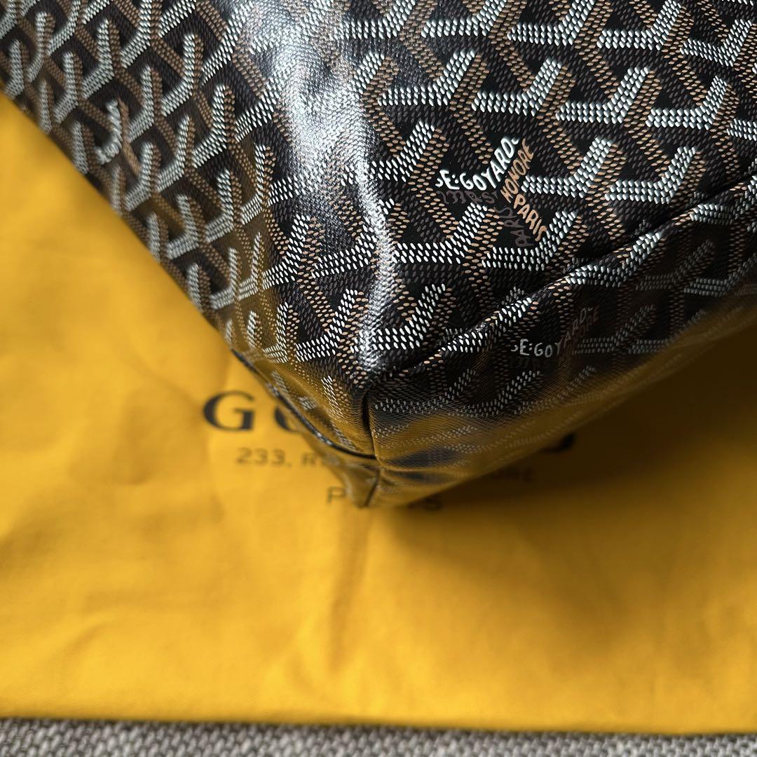 GOYARD ゴヤール サンルイ PM ブラック トートバッグ ハンドバッグ