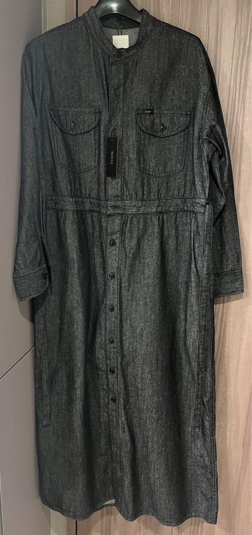 【新品】別注Lee×ROSSO BELTED DENIM DRESS