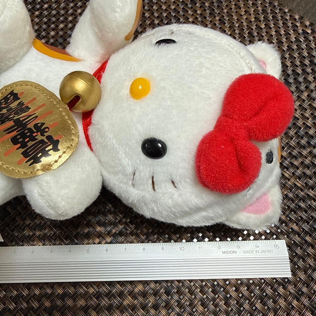 2007年製・ハローキティ 招き猫・ぬいぐるみ・Hello kitty - メルカリ