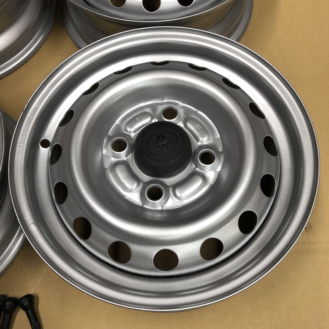 トヨタピクシス 鉄ホイール 4 本 サイズ12×4J +40 4穴PCD100