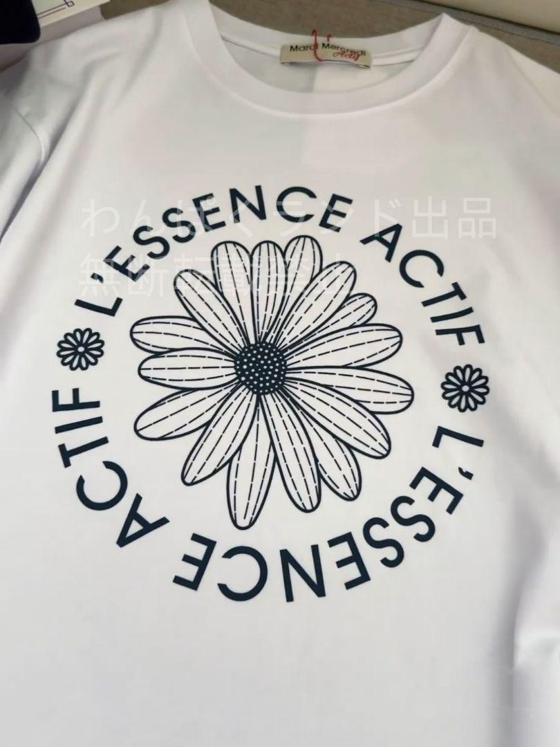 MardiMercredi 花柄プリント Tシャツ ショートパンツ セット