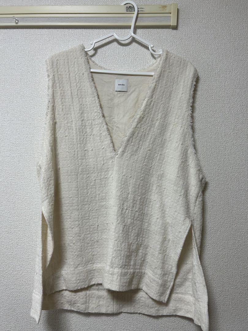 ≪WEB限定追加≫Italian fabric ツイードベスト（ベスト