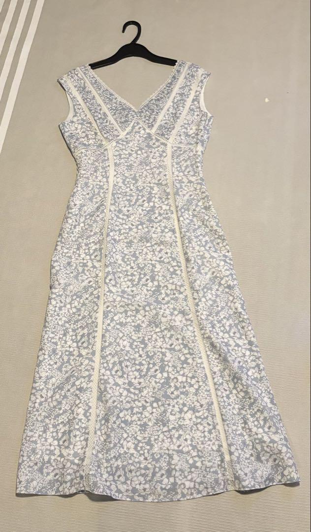 ♡Herlipto Lace Trimmed Floral Dress♡