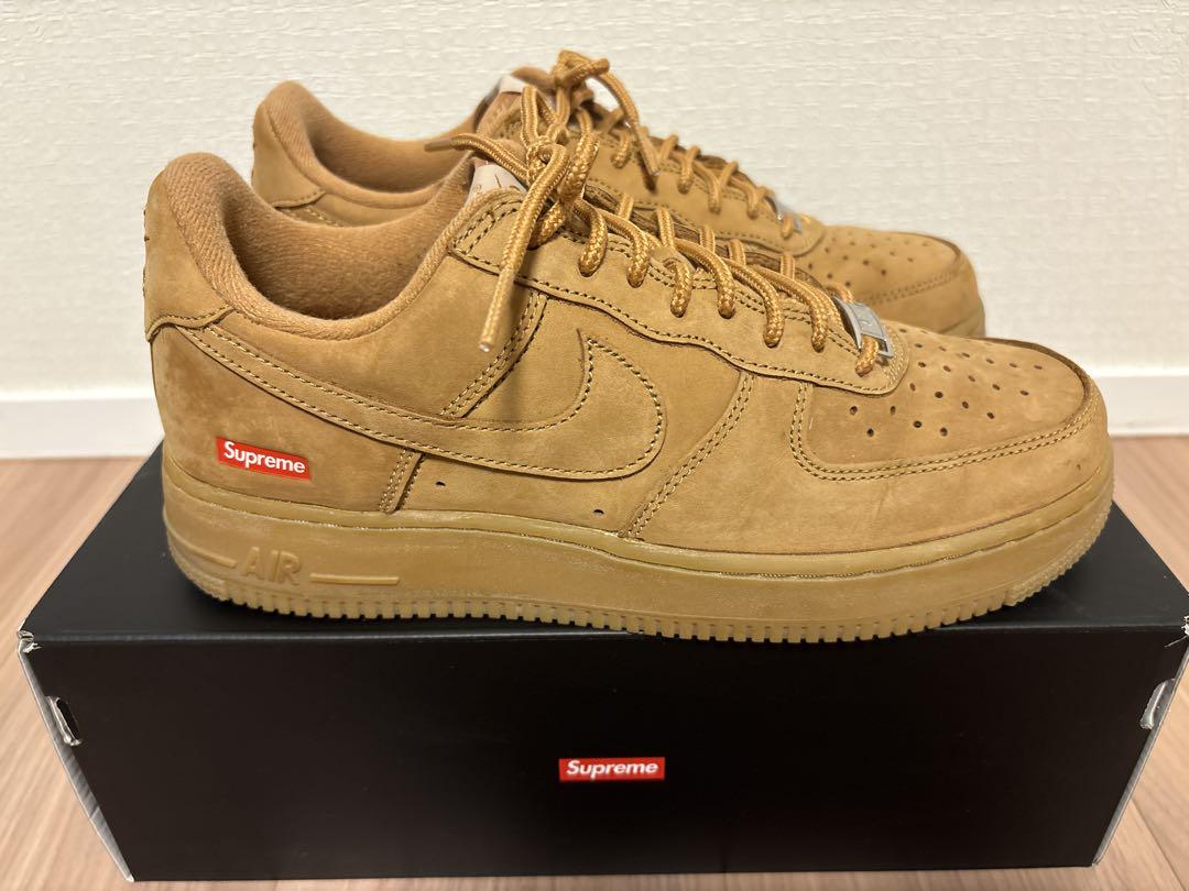 Supreme Nike AirForce 1 ブラウン26cm（送料込み）