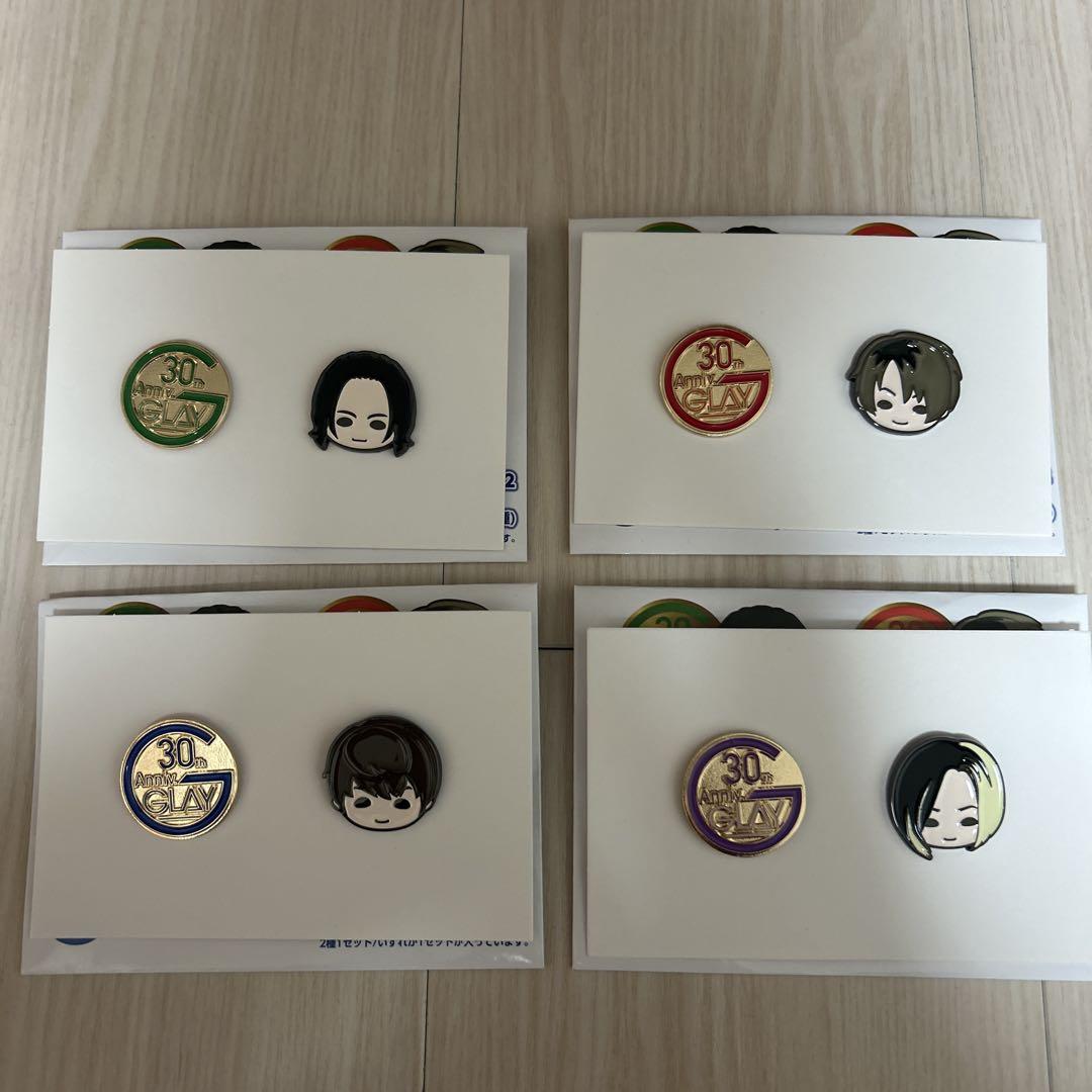 u*e様 GLAY エンタメくじ ピンズ ピンズセット コンプ - メルカリ