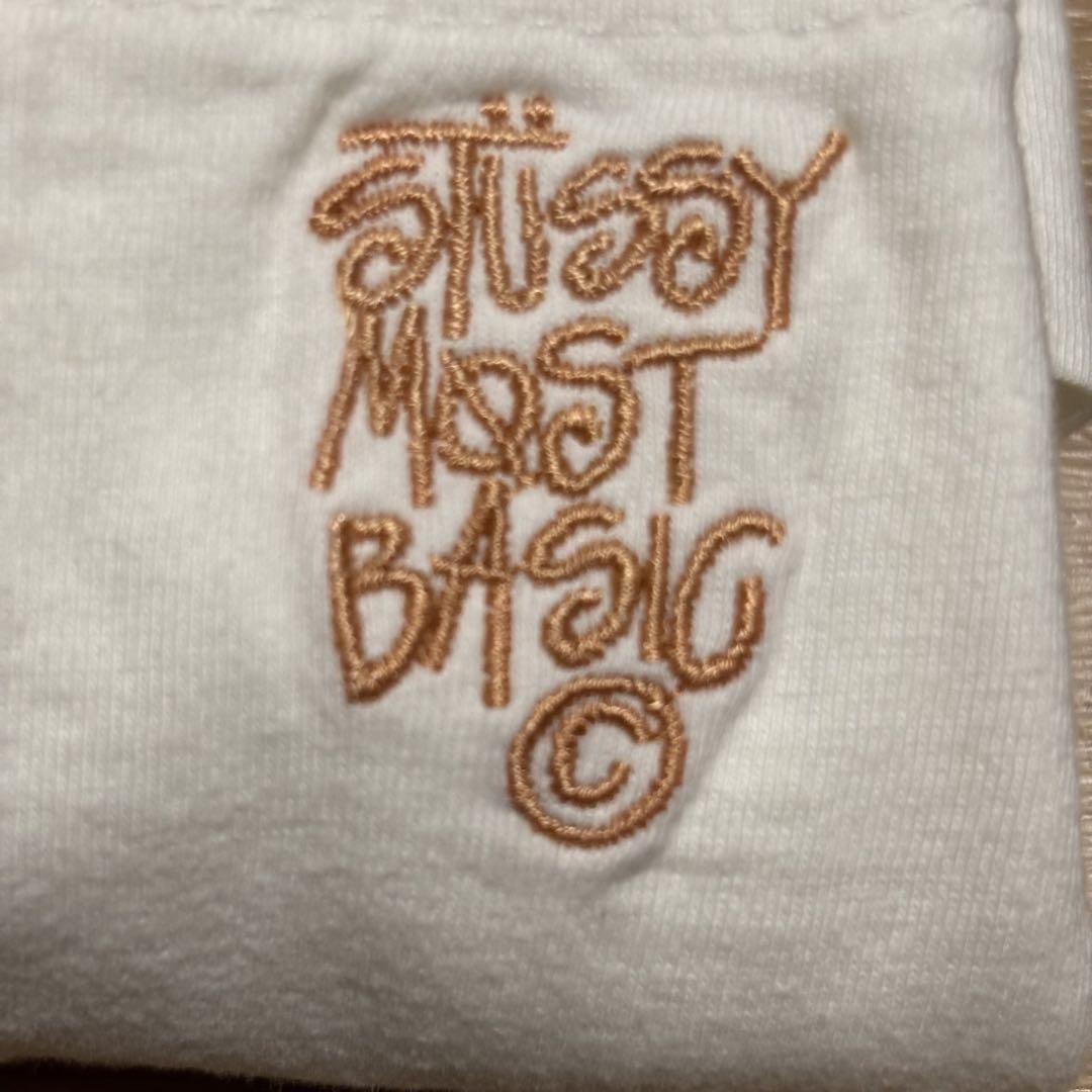 初期80s OLD STUSSY MOST BASIC ポケット Tシャツ白 L