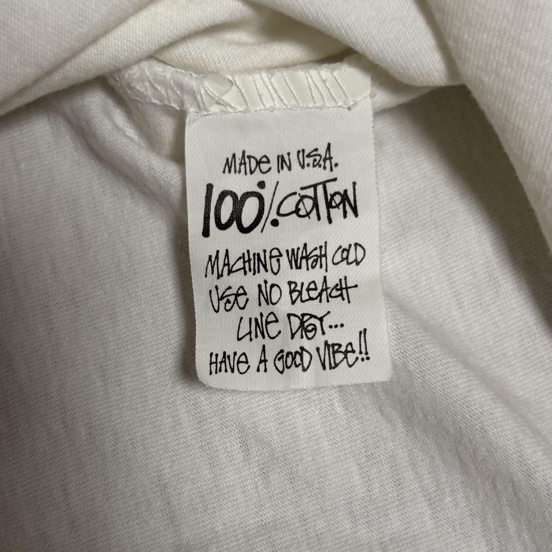 初期80s OLD STUSSY MOST BASIC ポケット Tシャツ白 L