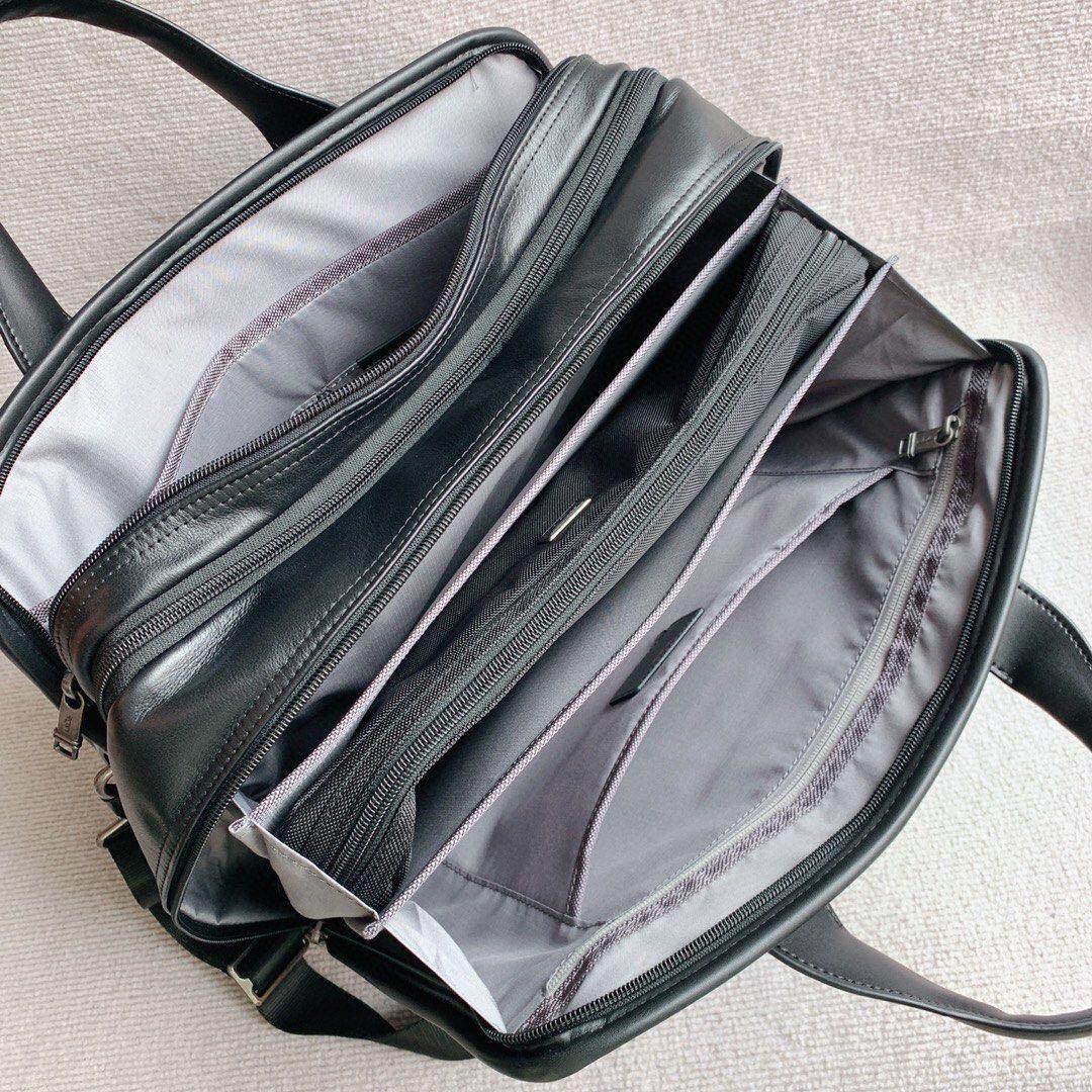 TUMI エクスパンダブル オーガナイザー ラップトップ ブリーフ ALPHA