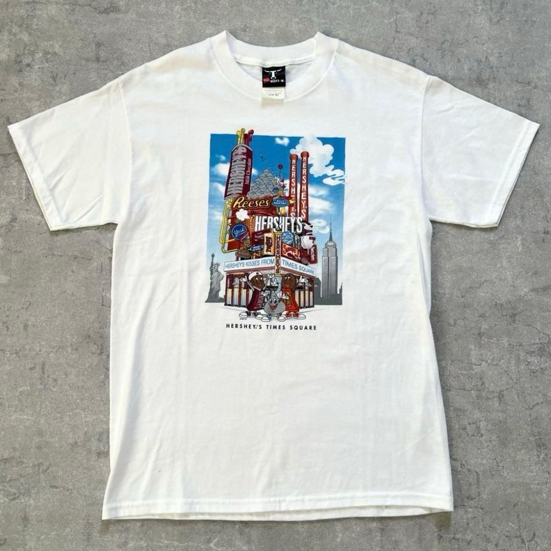 HERSHEY’S ハーシーズ タイムズスクエア 限定 Tシャツ KISSES