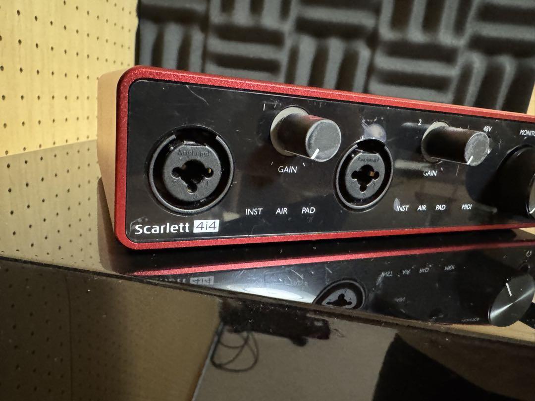 DTM・DAW Focusrite Scarlett 4i4 3rd Gen