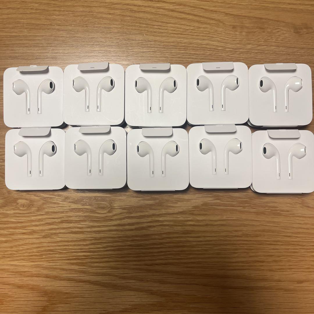 iPhone純正イヤホン　 10個セット