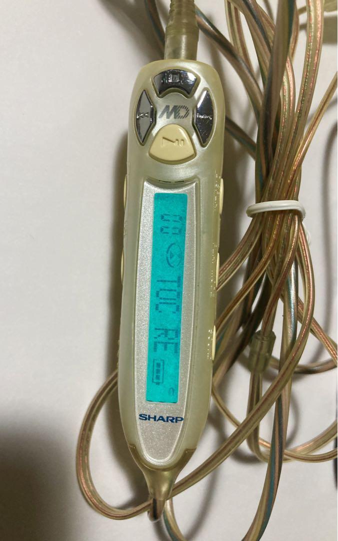 SHARP MDポータブルレコーダー MD-MT66-P