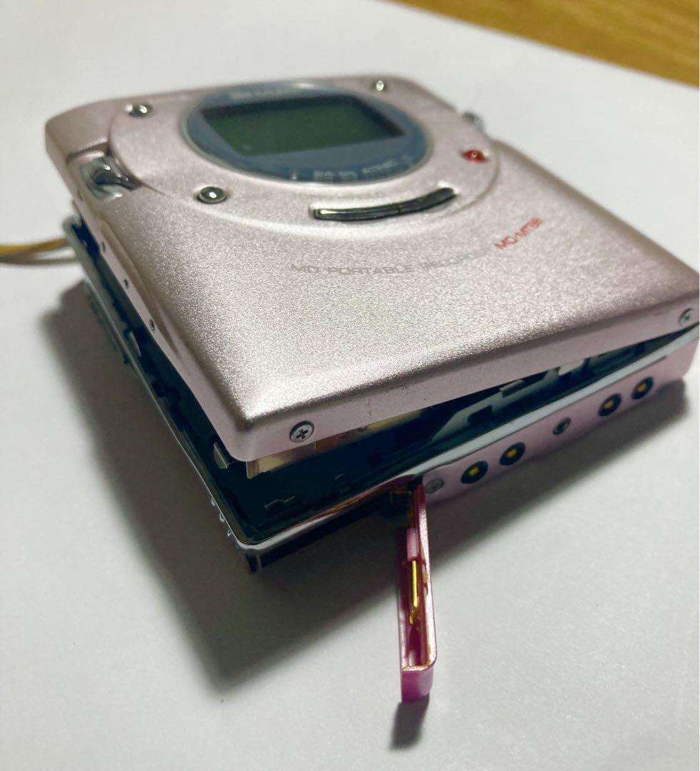 SHARP MDポータブルレコーダー MD-MT66-P