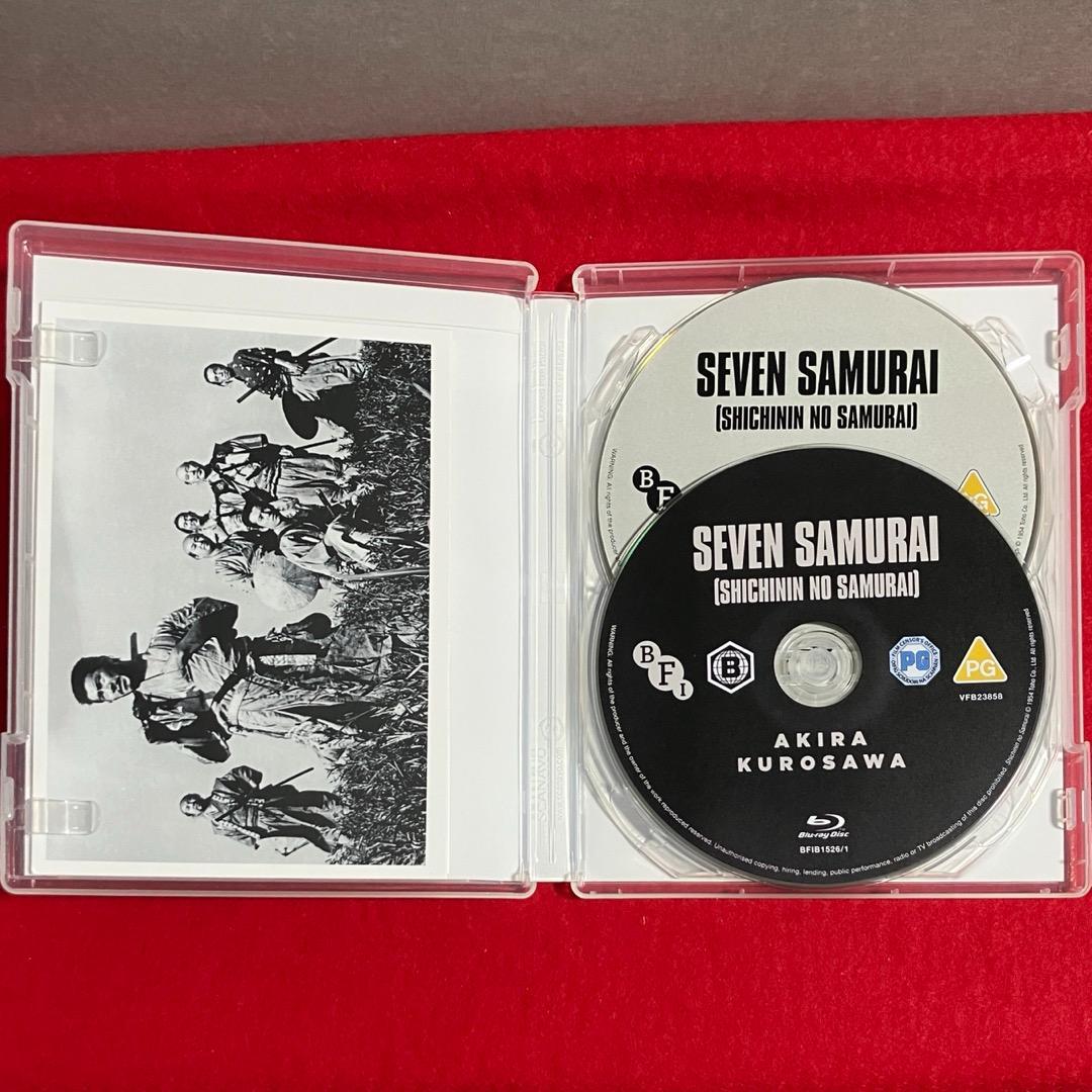 七人の侍』4Kレストア Blu-ray 2枚組 UK版【海外限定】【新品