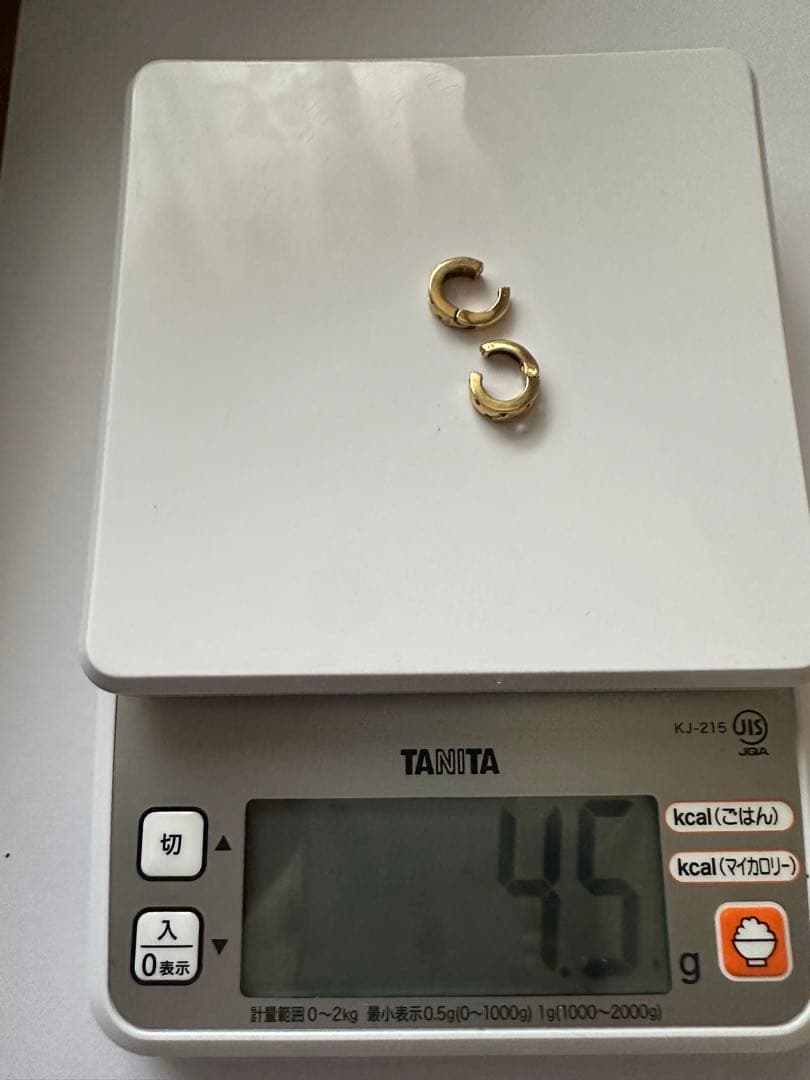 K18. イヤリング