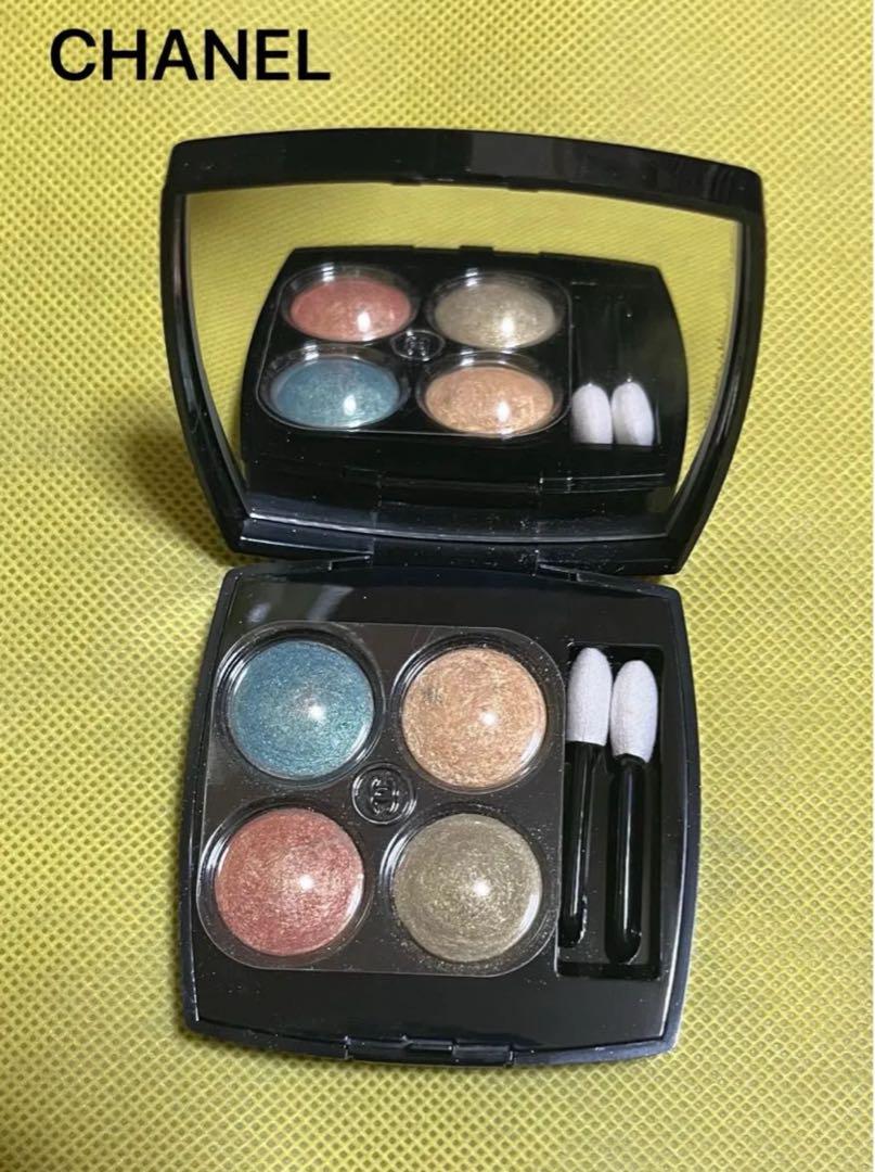 CHANEL 新品未使用 箱 説明書付き アイシャドウパレット 4色 シーズン限定 全4色】 シャネル アイシャドウ パレット CHANEL 4